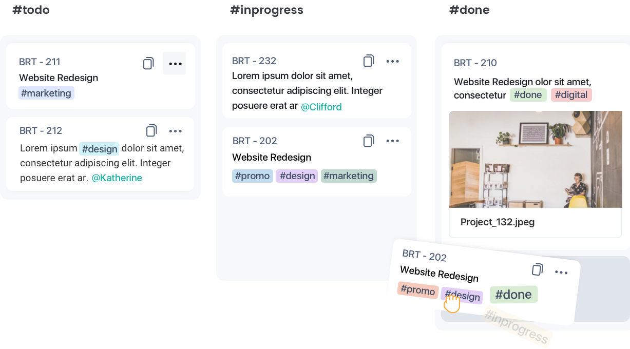 Ambra kanban board